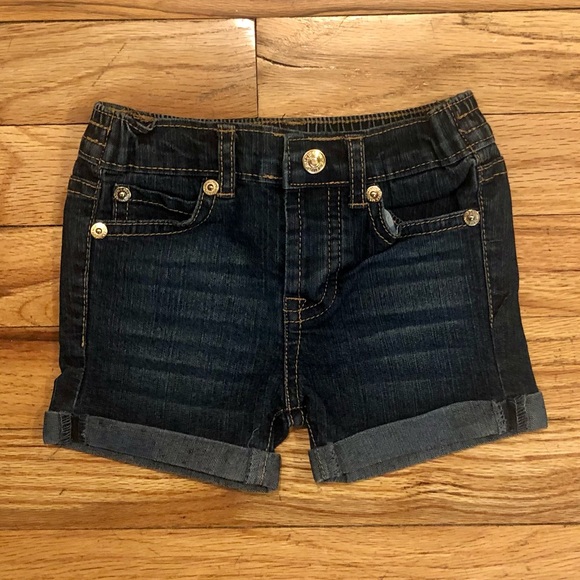 7 for all Mankind Jean shorts size 12 months - Picture 6 of 7